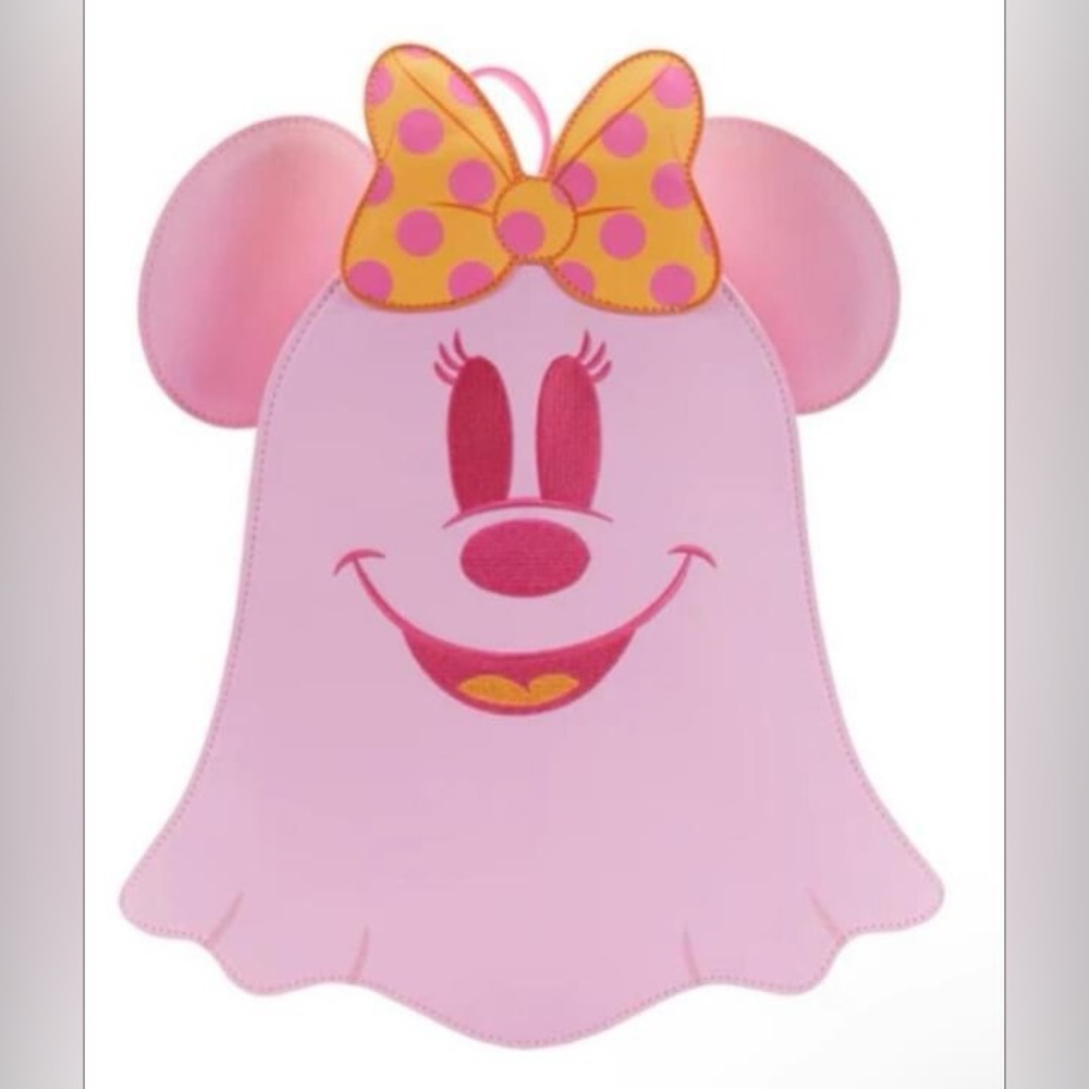 Loungefly Pastel Ghost Minnie Mouse
Glow-in-the-Dark Mini Backpack NWT
